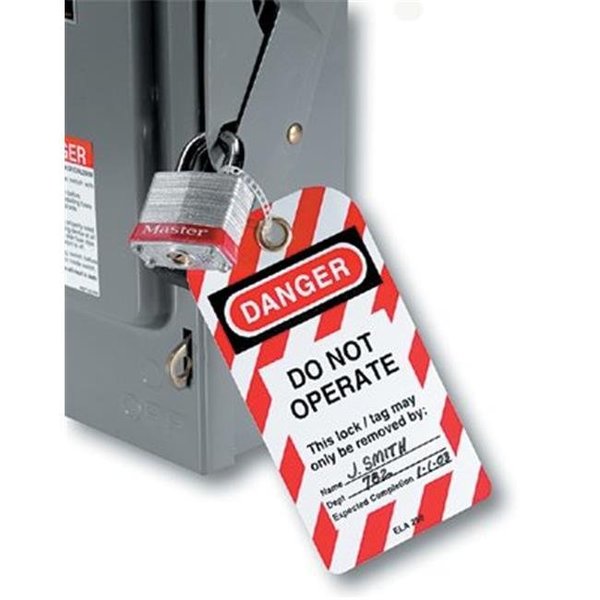 Master Lock Master Lock 470-497A Do Not Operate Safety Tags W-Gromm.&Ties 12-Bag 470-497A